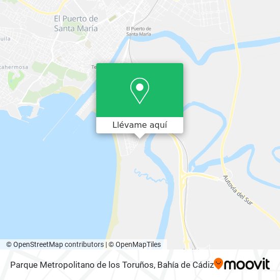 Mapa Parque Metropolitano de los Toruños