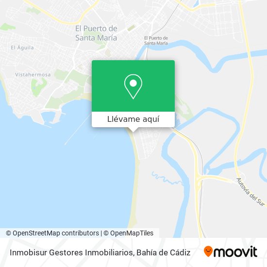 Mapa Inmobisur Gestores Inmobiliarios