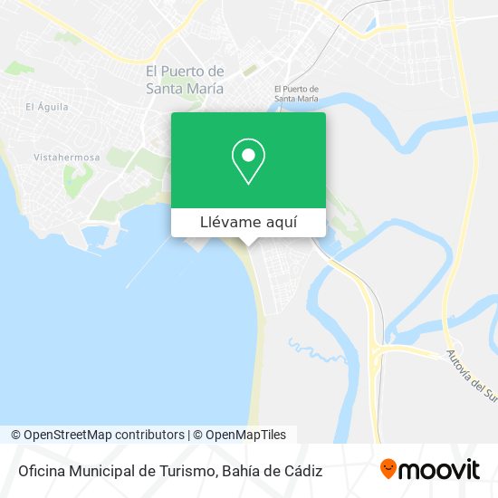 Mapa Oficina Municipal de Turismo