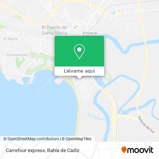 Mapa Carrefour express