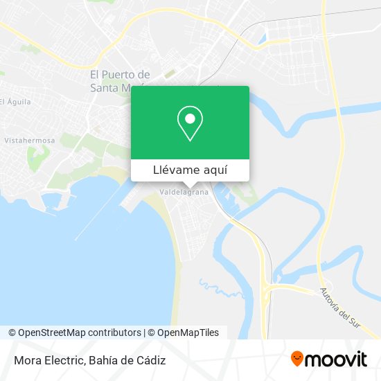 Mapa Mora Electric