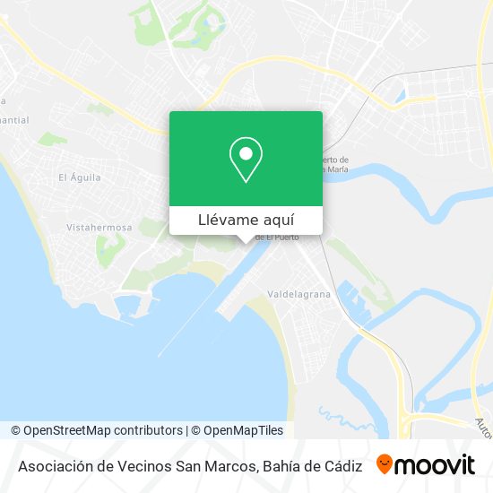 Mapa Asociación de Vecinos San Marcos