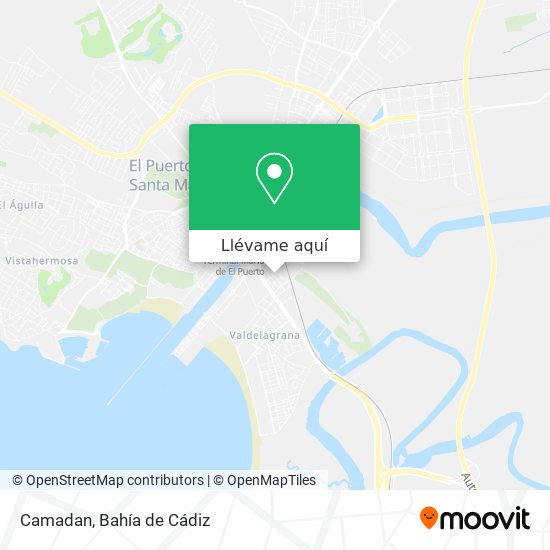 Mapa Camadan