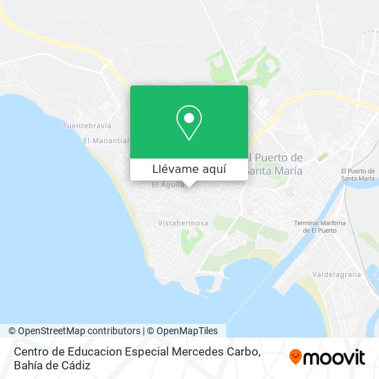 Mapa Centro de Educacion Especial Mercedes Carbo
