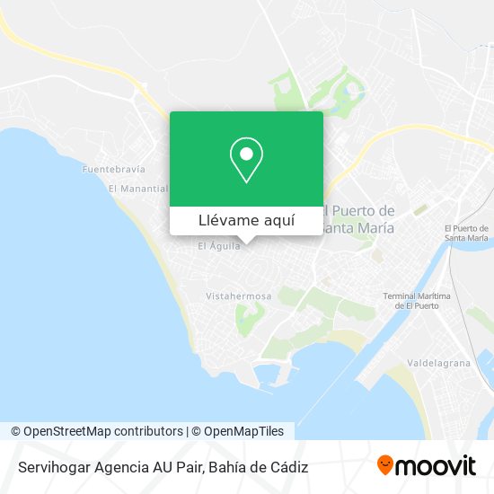 Mapa Servihogar Agencia AU Pair