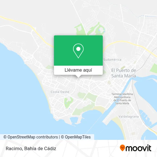 Mapa Racimo