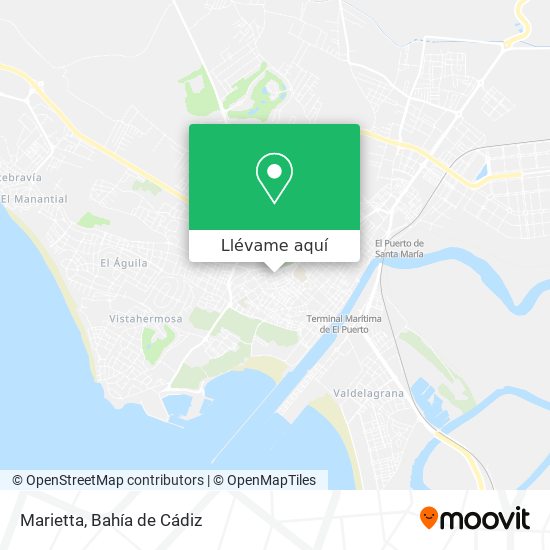 Mapa Marietta