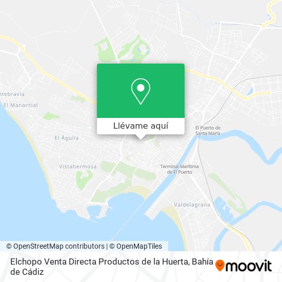 Mapa Elchopo Venta Directa Productos de la Huerta