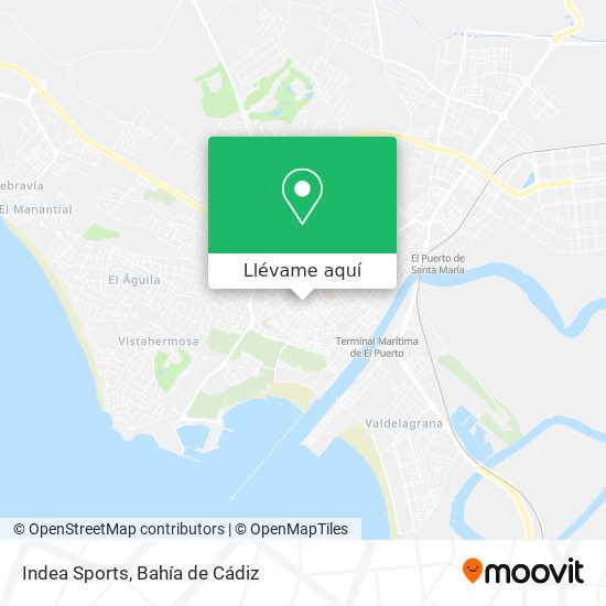 Mapa Indea Sports