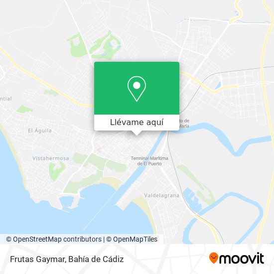 Mapa Frutas Gaymar