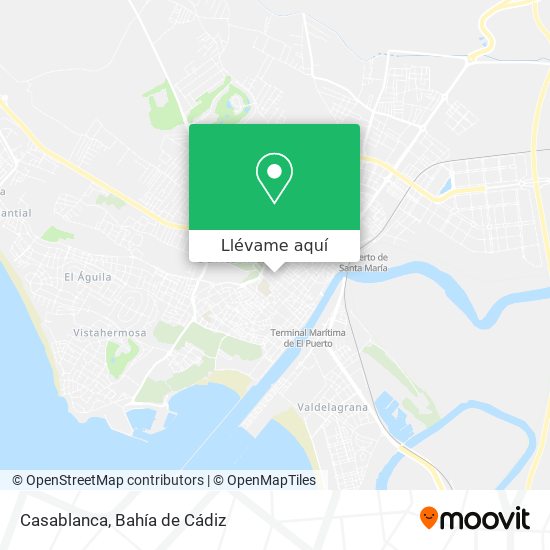 Mapa Casablanca