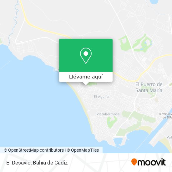 Mapa El Desavio