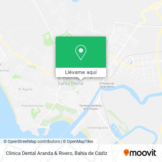 Mapa Clínica Dental Aranda & Rivero