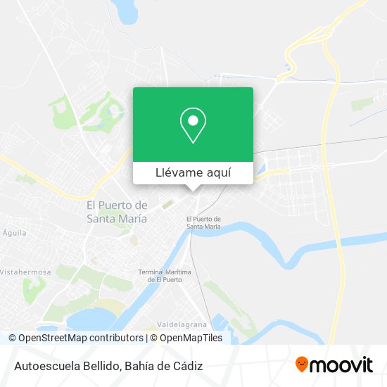 Mapa Autoescuela Bellido