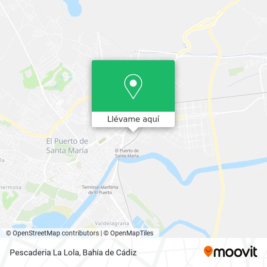 Mapa Pescaderia La Lola