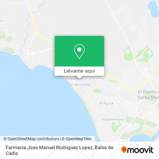 Mapa Farmacia Jose Manuel Rodriguez Lopez