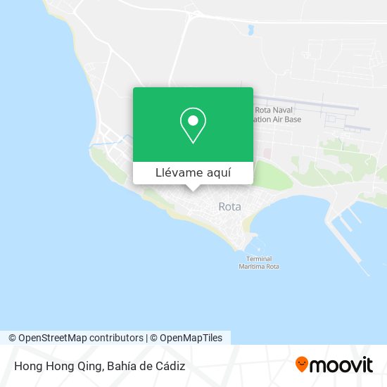 Mapa Hong Hong Qing