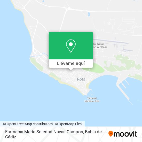 Mapa Farmacia María Soledad Navas Campos