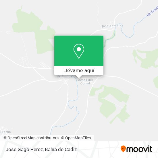 Mapa Jose Gago Perez