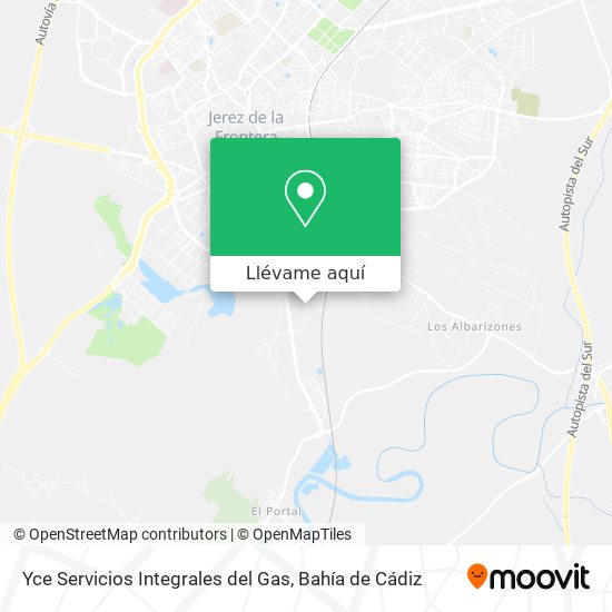 Mapa Yce Servicios Integrales del Gas