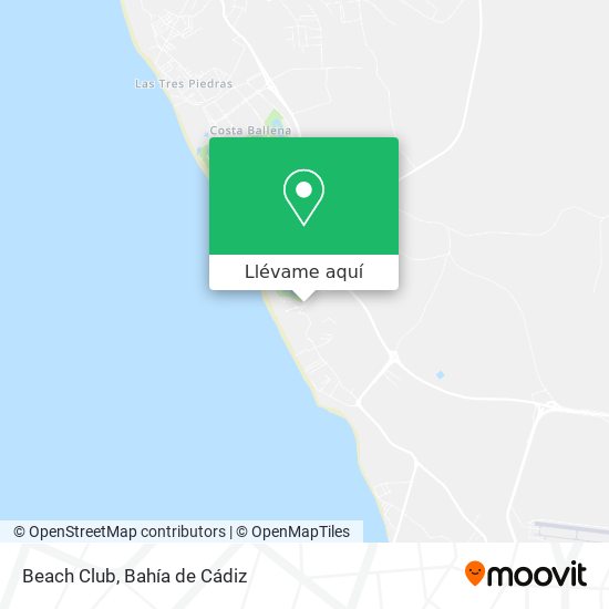 Mapa Beach Club