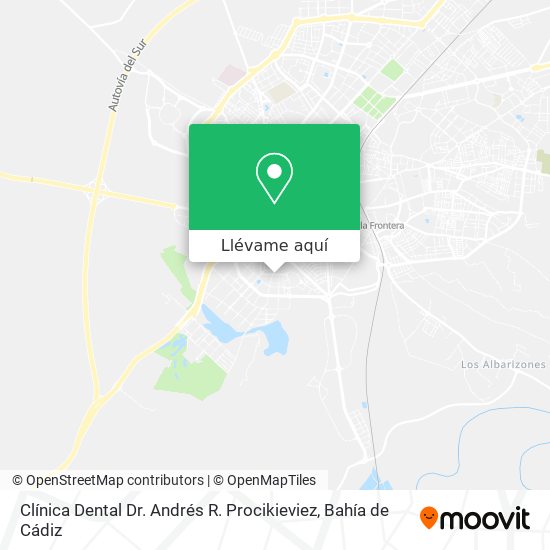 Mapa Clínica Dental Dr. Andrés R. Procikieviez