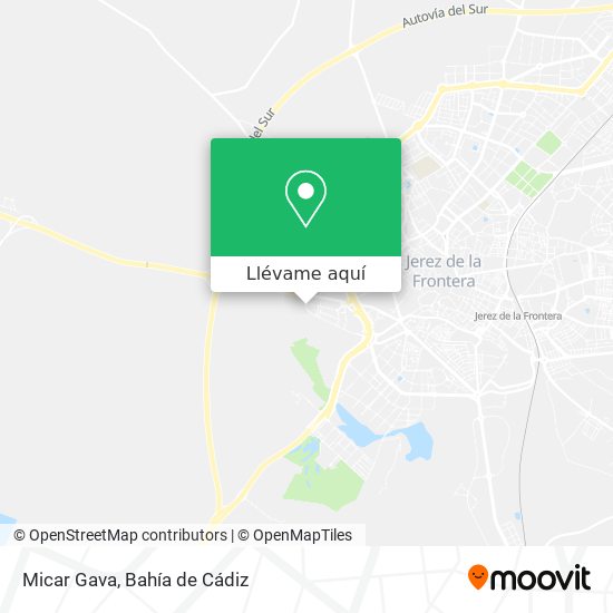 Mapa Micar Gava