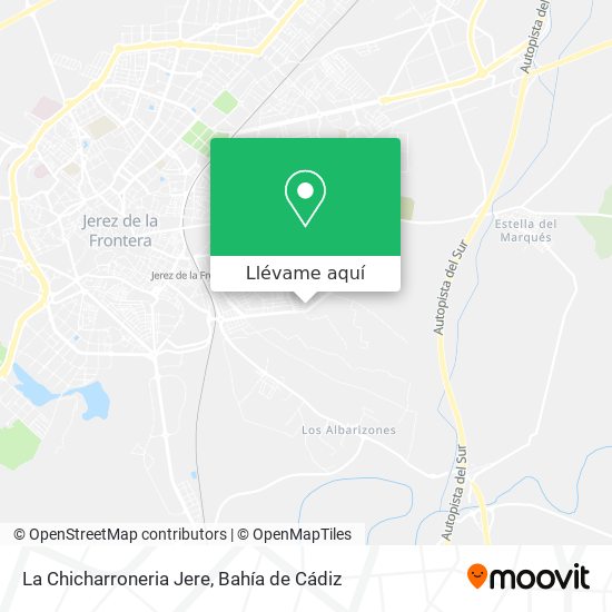 Mapa La Chicharroneria Jere