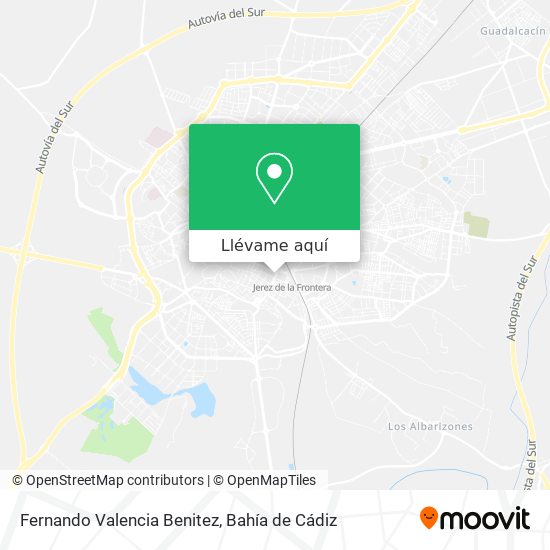 Mapa Fernando Valencia Benitez