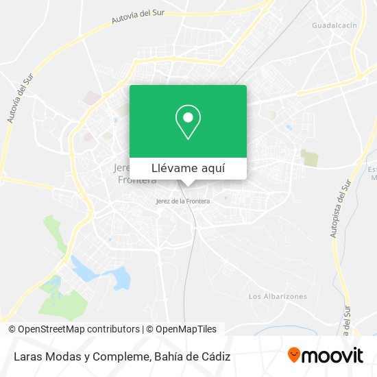 Mapa Laras Modas y Compleme