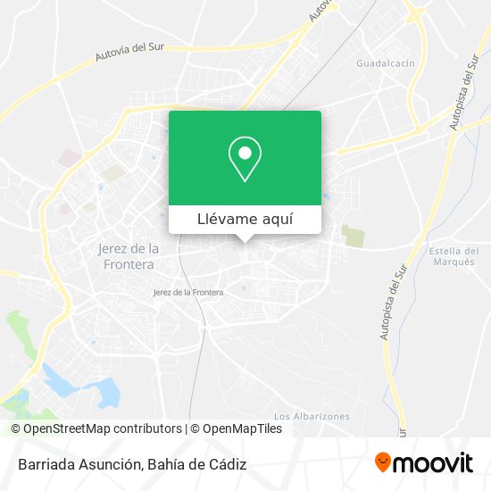 Mapa Barriada Asunción