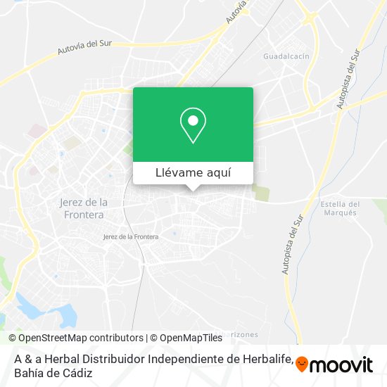 Mapa A & a Herbal Distribuidor Independiente de Herbalife