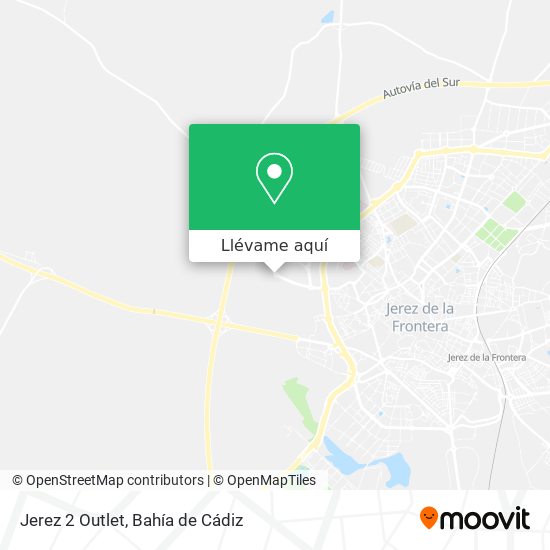 Mapa Jerez 2 Outlet