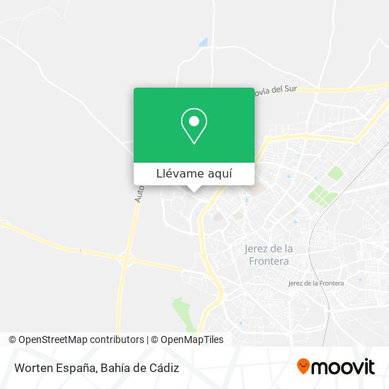 Mapa Worten España