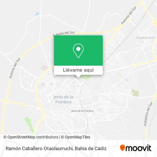 Mapa Ramón Caballero Otaolaurruchi