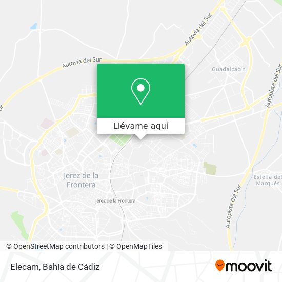 Mapa Elecam