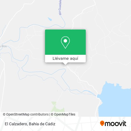 Mapa El Calzadero