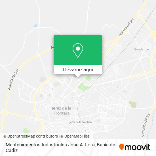 Mapa Mantenimientos Industriales Jose A. Lora