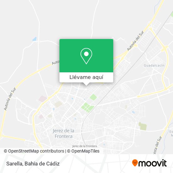 Mapa Sarella