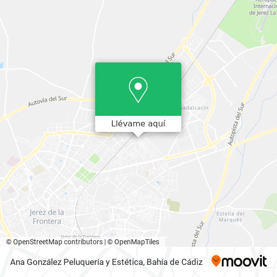 Mapa Ana González Peluquería y Estética