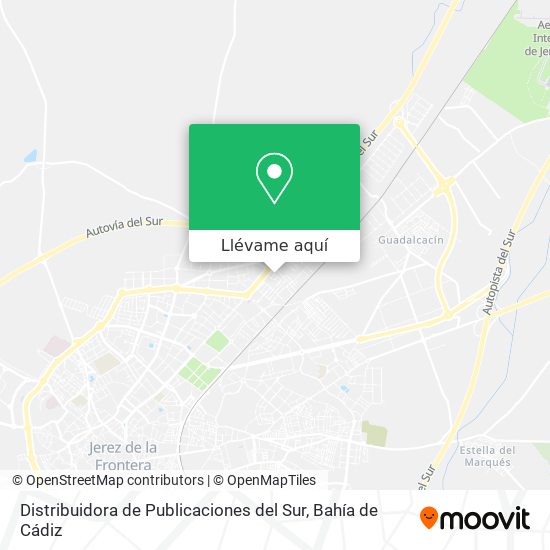 Mapa Distribuidora de Publicaciones del Sur