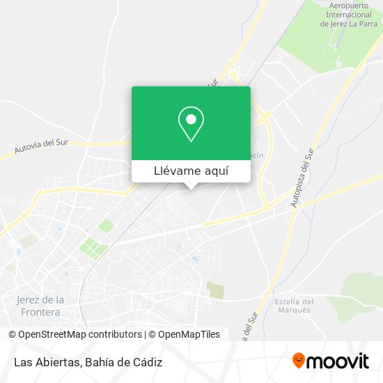 Mapa Las Abiertas