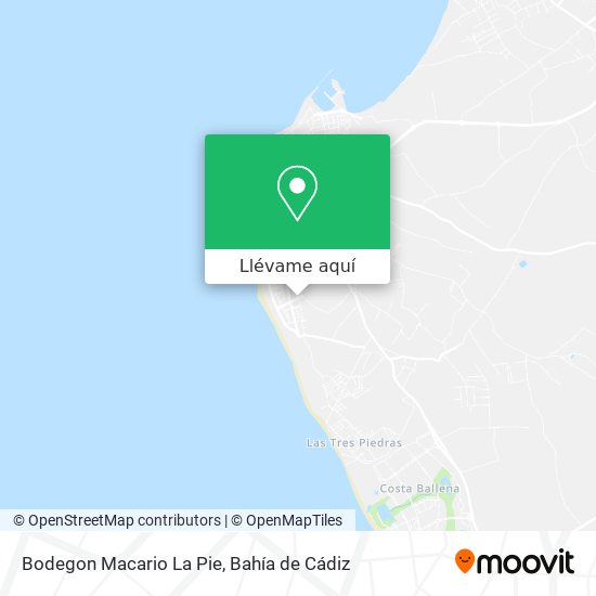 Mapa Bodegon Macario La Pie