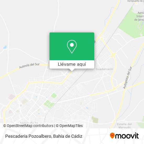 Mapa Pescaderia Pozoalbero