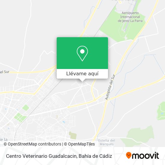 Mapa Centro Veterinario Guadalcacin