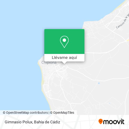 Mapa Gimnasio Polux