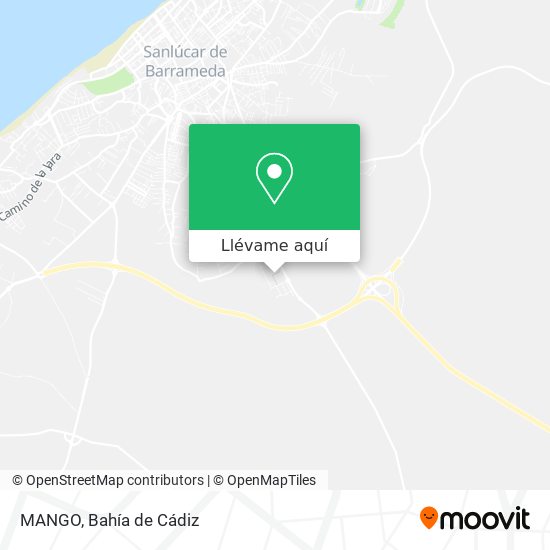 Mapa MANGO