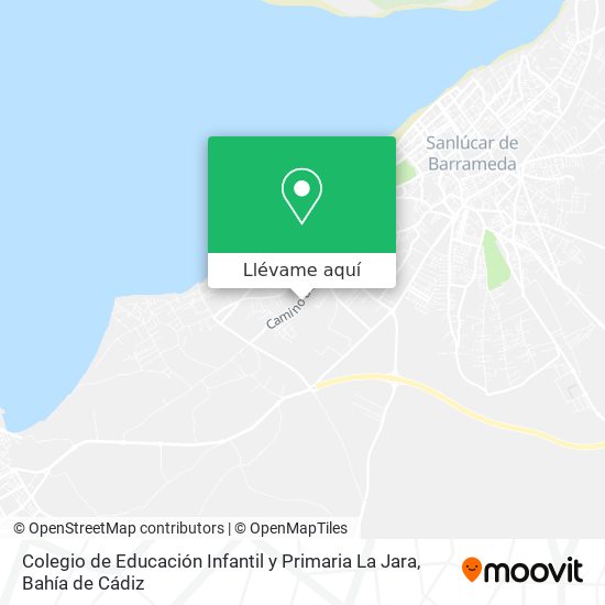 Mapa Colegio de Educación Infantil y Primaria La Jara