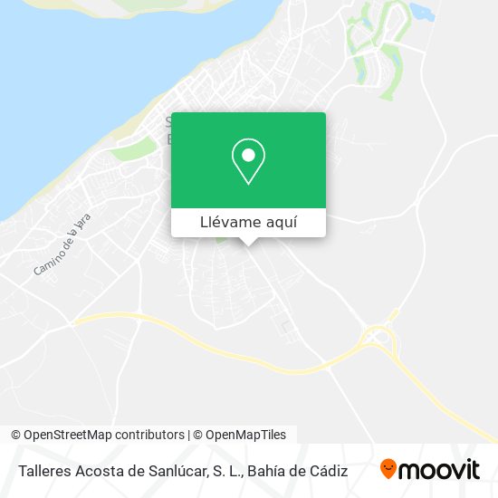 Mapa Talleres Acosta de Sanlúcar, S. L.