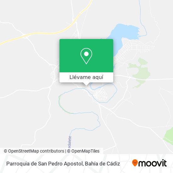 Mapa Parroquia de San Pedro Apostol